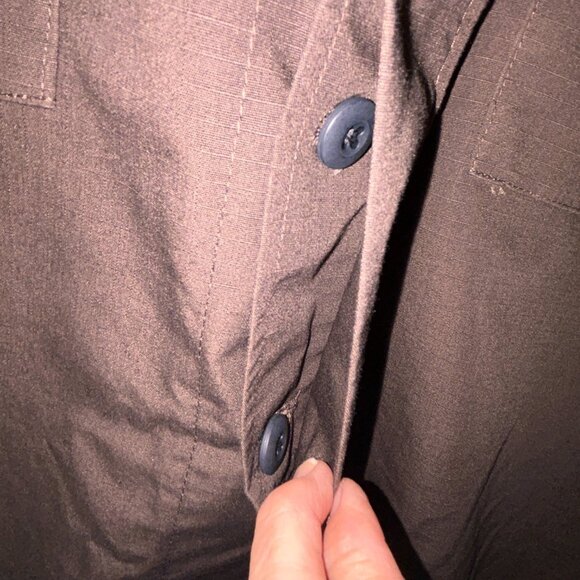 TRU-Spec Short Sleeve Brown Military Shirt Mens Size 4XL 66" Chest Poly/Cotton - Picture 7 of 16